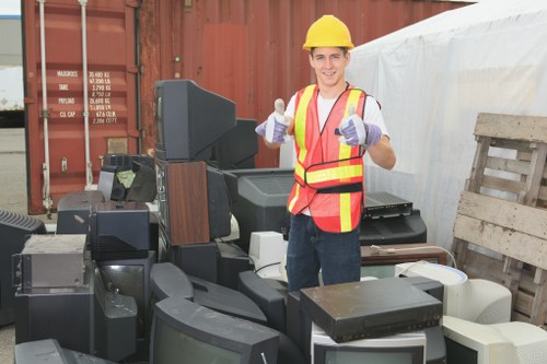 Recycling center accepting old furniture in Leyton