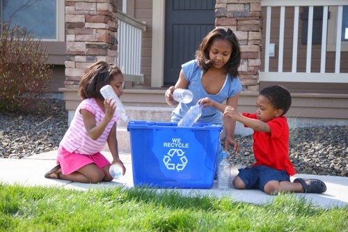 Eco-friendly furniture recycling process in Leyton